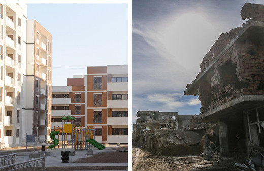 Terör örgütü PKK yıktı devlet ayağa kaldırdı