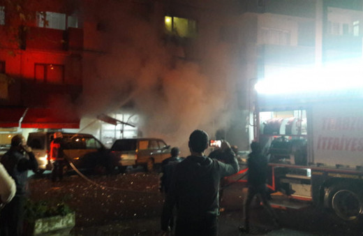 Trabzon'da korkutan patlama: Yaralılar var!