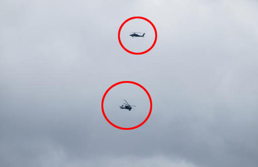 Münbiç'te hareketlilik ABD helikopteri alçak uçtu