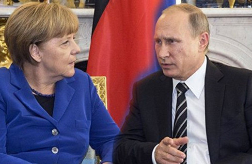 Merkel ve Putin Suriye'yi görüştü