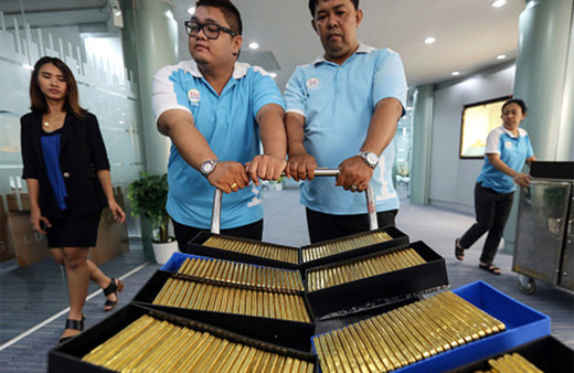 Çin işi altın bakırı altına dönüştürdüler 