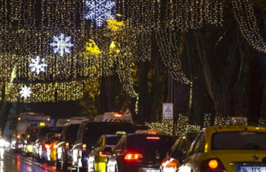 İstanbul'da yeni yılda trafiğe kapatılacak yollar belli oldu