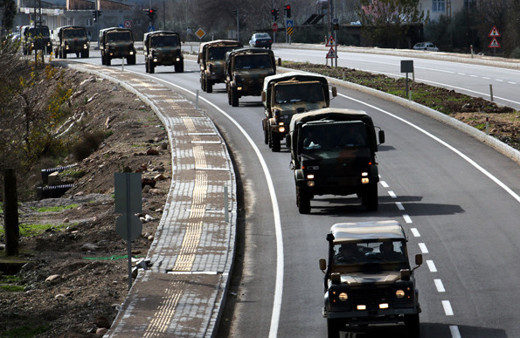 Sınıra sevkiyat devam ediyor