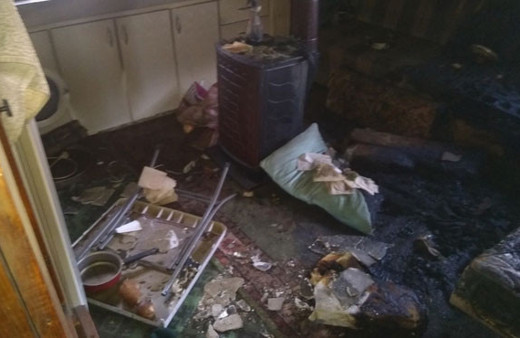 90 yaşındaki kadın yangında hayatını kaybetti