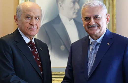 MHP Genel Başkanı Bahçeli'den Yıldırım'a tebrik