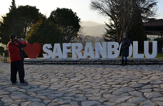  Safranbolu'da yılbaşı yoğunluğu