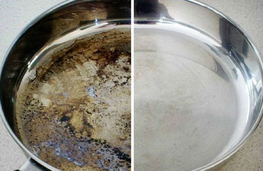 Dibi tutan tencere nasıl temizlenir? 