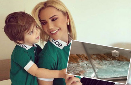 Ece Erken'i dehşete düşüren olay! 'Ya Eymen'e bir şey olsaydı'