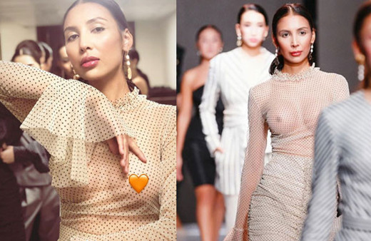 Milletvekili transparan kıyafetle çıkınca Kazakistan fena karıştı