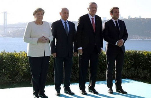 İstanbul'da İdlib zirvesi Erdoğan, Putin, Merkel ve Macron...