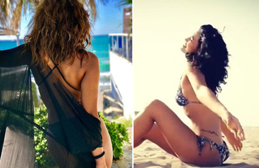 Kısmetse Olur Cansel Çördük'ün yarı çıplak pozları kasıp kavurdu