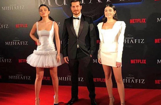 Hakan: Muhafız dizisinin galasına ünlüler akın etti