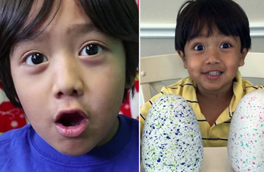 8 yaşında Youtube’un en çok kazananı! 22 milyon dolar geliri var