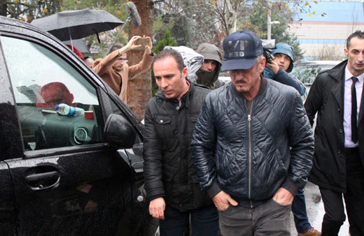 Kaçıkçı cinayeti için gelen Sean Penn Türkiye'den ayrıldı