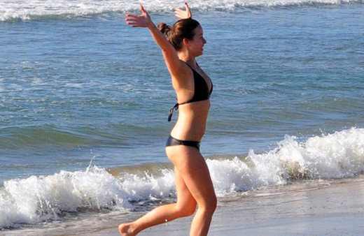 Dağlarda kar, plajda deniz keyfi