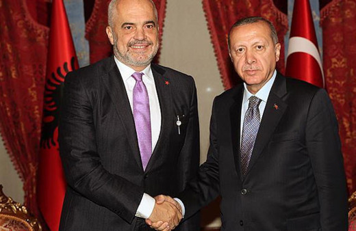 Erdoğan, Arnavutluk Başbakanı Rama'yı kabul etti