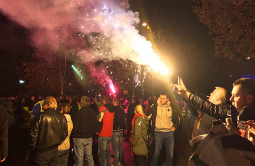 Sarı Yelekli eylemi Karadağ'a sıçradı