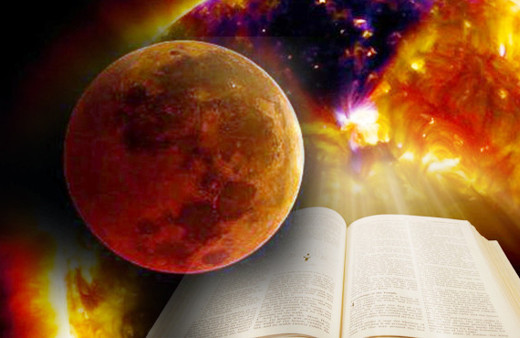 Süper Kanlı Mavi Ay kıyametin alameti mi kutsal kitapta...