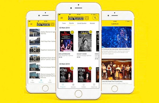 Şehir Tiyatroları artık "cep"te