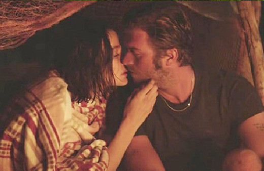 Kıvanç Tatlıtuğ'un Büşra Develi ile ateşli sahneleri filmin önüne geçti