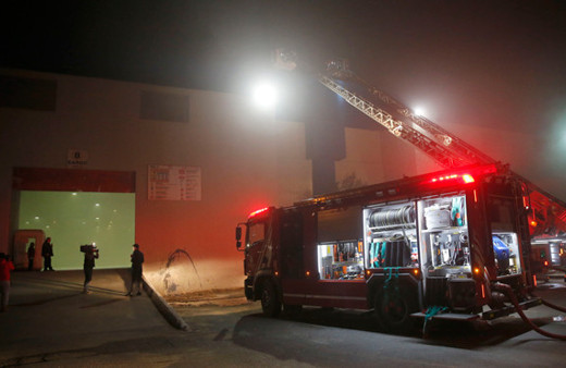 CNR Expo Fuar Merkezi'nde yangın