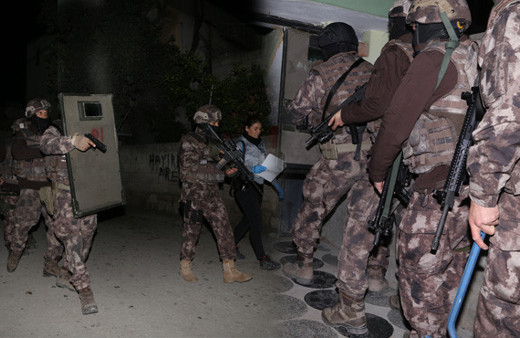 6 ilde terör operasyonu çok sayıda kişi gözaltına alındı