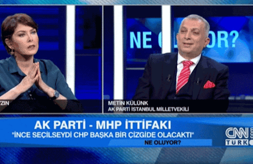 Ak Partili Metin Külünk'ten dikkat çeken Kılıçtaroğlu iddiası