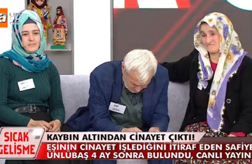 Müge Anlı Arif Ünlübaş nerede? Safiye stüdyoya geldi