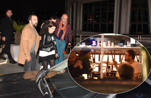 Aşıklar ortaya çıktı! Sevgilisini elleriyle besledi