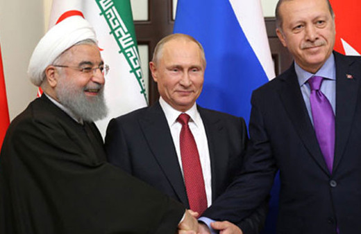 Erdoğan Putin'den sonra Ruhani İle görüştü