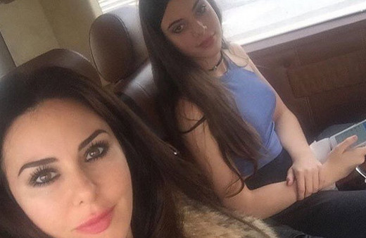 Defne Samyeli kızı Deren ile minileri çekti! Küçük kızı Derin ise...