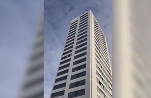 Çılgın sporcu bir anda dehşeti yaşadı