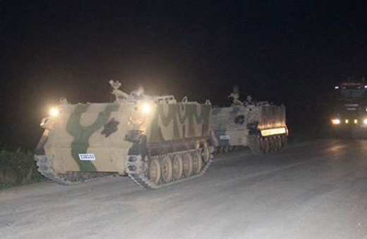 Suriye sınırına tank sevkiyatı sürüyor