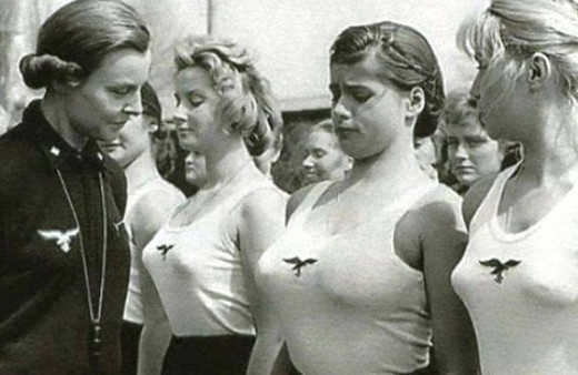Nazi Almanya'sında genç kızları böyle kullandılar