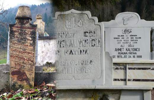 Yüz yıllık vasiyet geleneği! Mezar taşlarına bakın ne yapıyorlar?