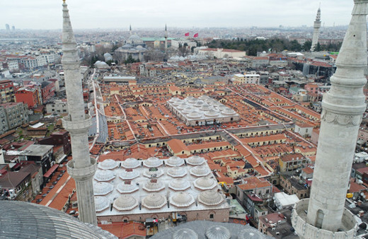 Kapalıçarşı'nın restorasyonu büyük ölçüde tamamlandı