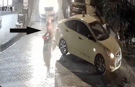 Taksi sürücüsü bebekli kadına çarptı sözleri dehşete düşürdü