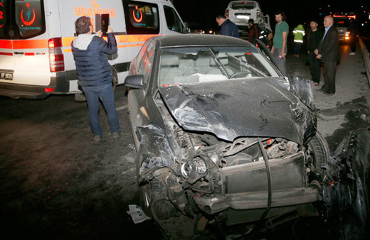 Esenyurt'ta zincirleme trafik kazası