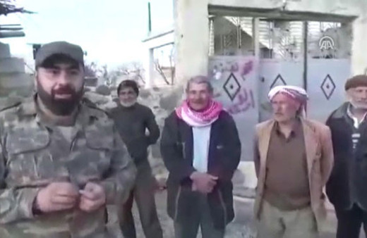 Afrinli sivillerden ÖSO'ya teşekkür