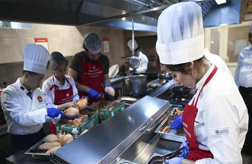 Çin'in master şefleri Türk meslektaşlarıyla buluştu