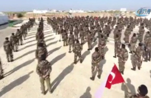 ÖSO'nun Türkmen komandoları Afrin yolunda