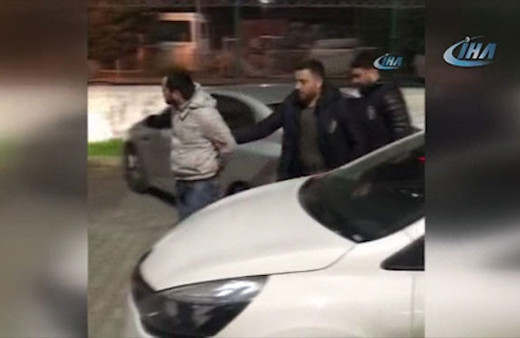 Molotoflu tacizci kıskıvrak yakalandı