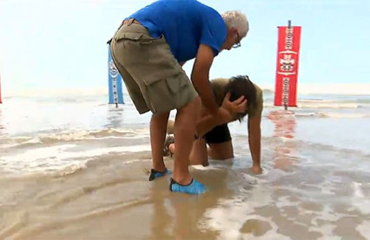 Survivor'da Nihat Doğan boynundan sakatlandı!