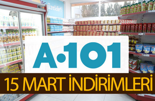 A101 15 Mart fırsat  ürünleri reyonu hangi ürün ne kadar?