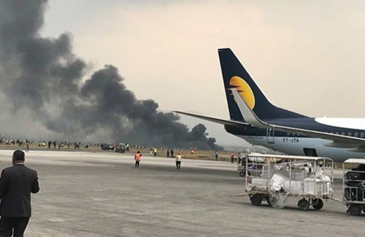 70'ten fazla kişiyi taşıyan uçak düştü!