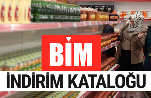 BİM 16 Mart indirim broşürü ucuz ürünler listesi 4 sayfa