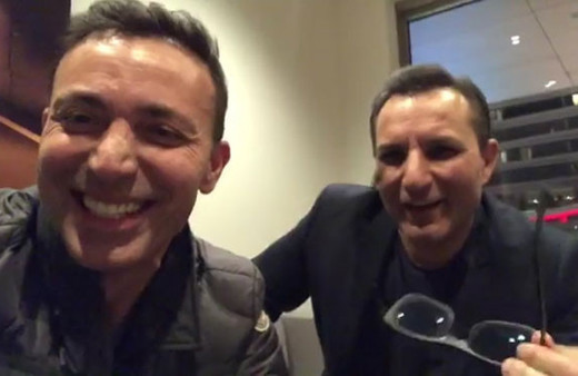 Mustafa Sandal ve Rafet El Roman'dan nostaljik paylaşım