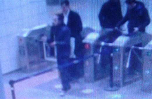 Görüntülerden tespit edildi: Metroda yakalandı!