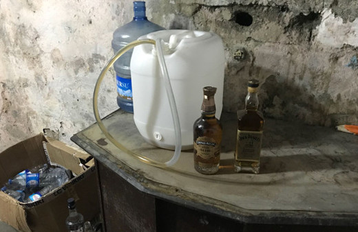 İstanbul'da 1 milyon liralık sahte içki operasyonu