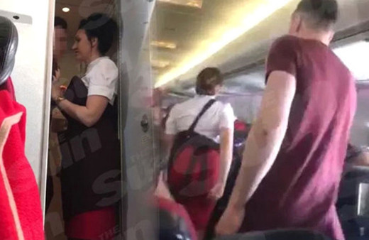 Uçakta tanışan çift, tuvalette cinsel ilişkiye girerken hostese yakalandı